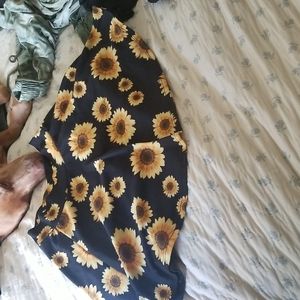 Sun flower skirt
